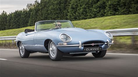 jaguar s all electric e type shows classic cars have a place in the future techradar