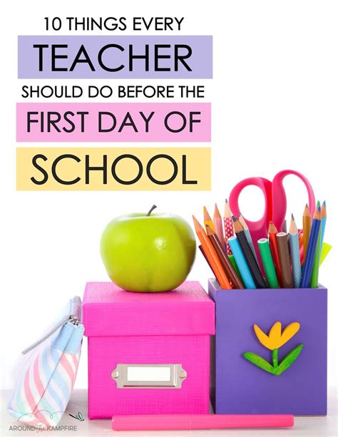 Back To School Time Is Hectic For Every Teacher Here Are Ten Things