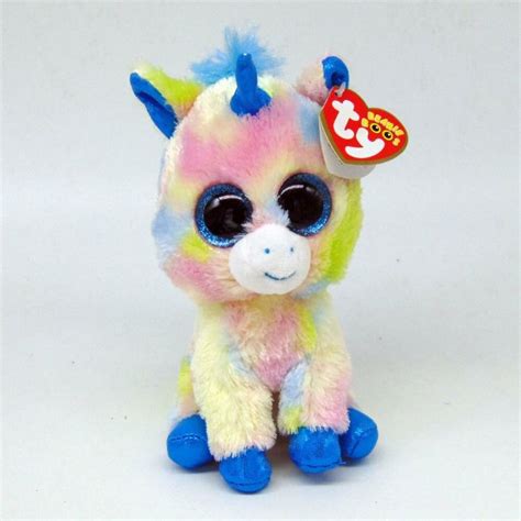 Details About Ty Beanie Boos 6 Blitz The Unicorn Plush Stuffed Animal