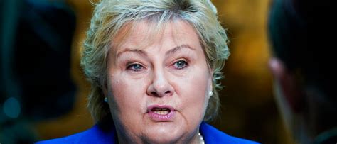 Erna Solberg Om Aksjeavtale Med Ektemannen Skulle Orientere Om