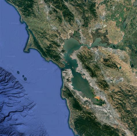 Click The Bay Area Cities Satellite View Quiz By Vhanc94