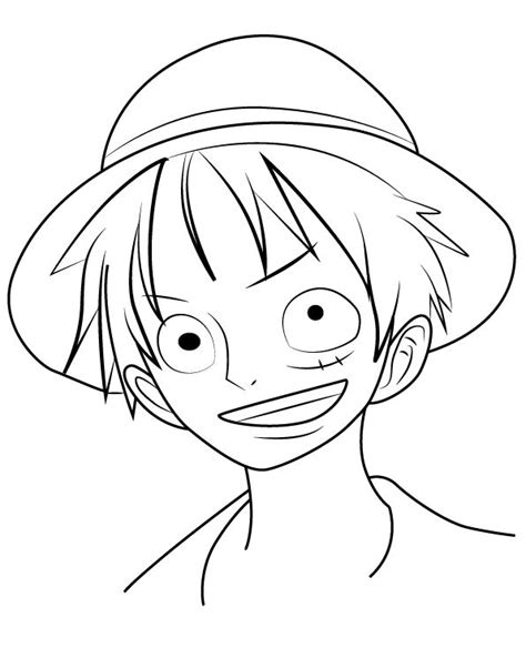 Como Desenhar O Luffy De One Piece Passo A Passo Character Drawing