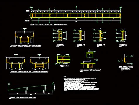 Details Of Metal Beam Bridge Dwg Detail For Autocad Designs Cad