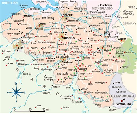 With interactive belgium map, view regional highways maps, road situations, transportation, lodging guide on belgium map, you can view all states, regions, cities, towns, districts, avenues, streets. Tourist Map of Belgium - Belgium Travel Guide - Eupedia