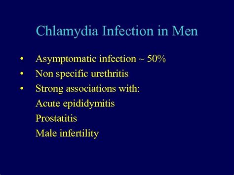 Chlamydia NAATs Update In The Clinical And Laboratory