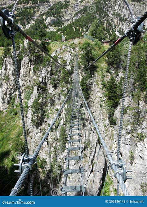 The Tibetan Bridge Ponte Tibetano Cesana Claviere In Claviere Italy