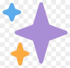 Sparkles Emoji Purple Sparkles Discord Emoji Free Transparent Png