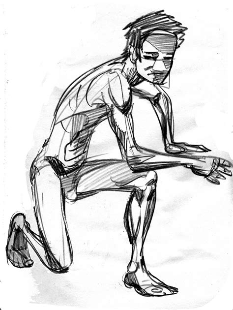 Travis Sengaus Sketchee Bizniz 5 Minute Life Drawing Full Poses