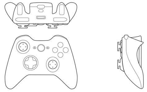 Xbox 360 Controller Drawing At Getdrawings Free Download