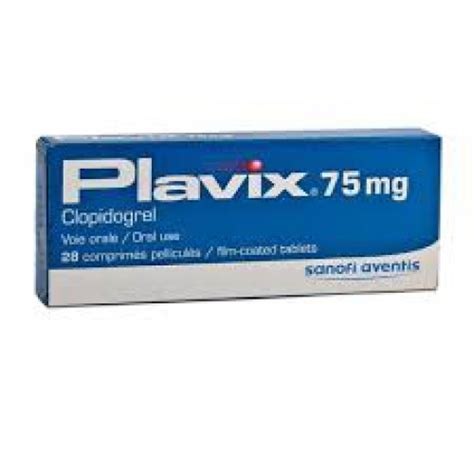 Ceruvin 75 mg tablet is antiplatelet which is used to prevent clots in blood vessels. Plavix (clopidogrel ) 75mg 28 tablets