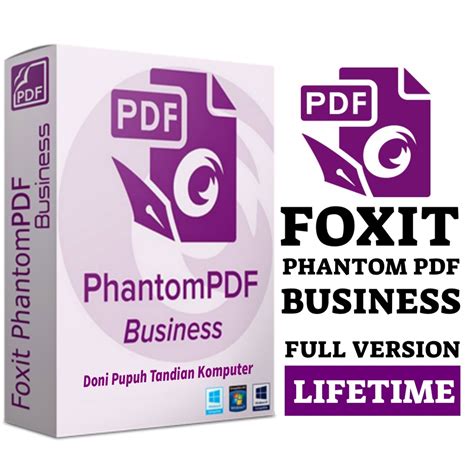 Foxit Phantom Pdf Business Versi Terbaru Full Version Lifetime Wajib