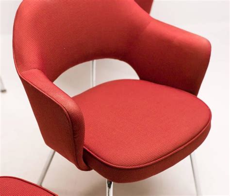 Set Of Six Eero Saarinen Series 71 Executive Armchairs For Knoll At 1stdibs