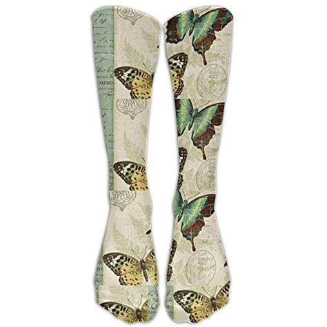 Butterfly Art Knee High Graduated Compression Socks For Women And Men Best Medical Nursing