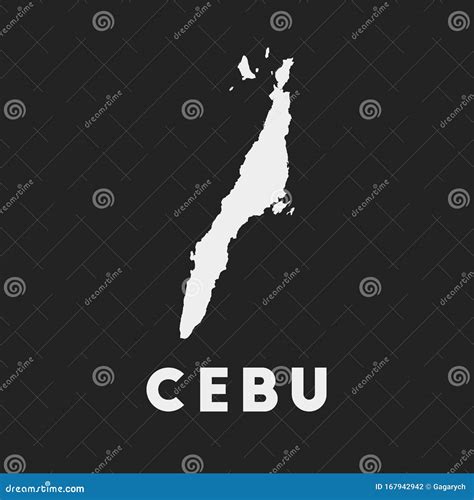 Cebu Icon Stock Vector Illustration Of Beauty Isolated 167942942