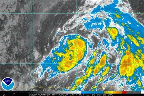 Update Tropical Storm Nicole On Path For Bermuda Hurricane Watch