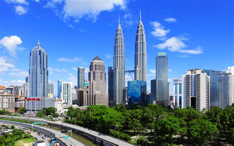 Download Wallpapers Petronas Towers 4k Skyscrapers Asia