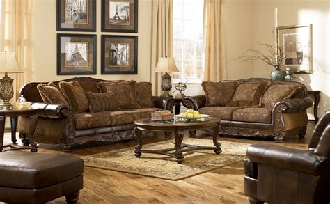 Popular 33 Red Leather Living Room Furniture Sets By Ashley