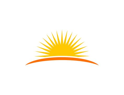 Sun Logo Graphic By Meisuseno · Creative Fabrica Sun Logo Sunrise