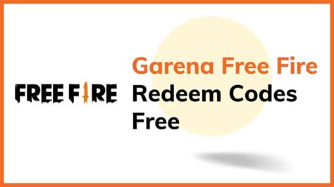 Free Fire Redeem Codes July 2022