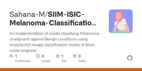 Github Sahana Msiim Isic Melanoma Classification Using Resnet50 An