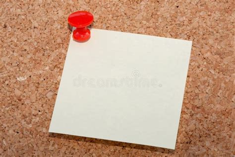 Red Pin With Note Stock Photo Image Of Notebook Ideas 11045240