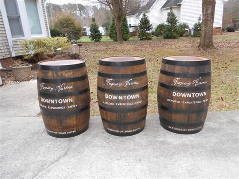 Repurposed Whiskey Barrels General Finishes 2018 Design Challenge