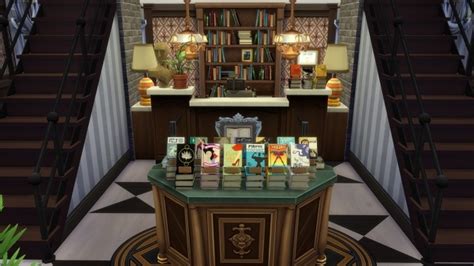 Antique Bookstore At Jools Simming Sims 4 Updates