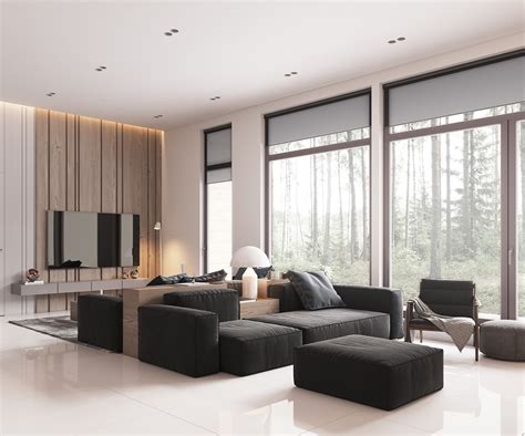 40 Gorgeously Minimalist Living Rooms That Find Substance