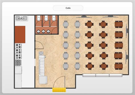 Restaurant Floor Plans Software Design Your Restaurant And Layouts In