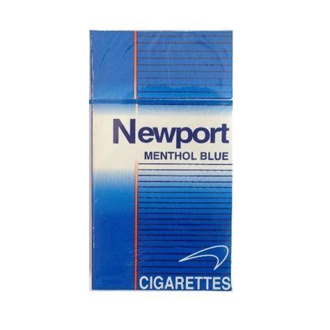 Pack Newport Menthol Blue 100s Box Burn And Brew