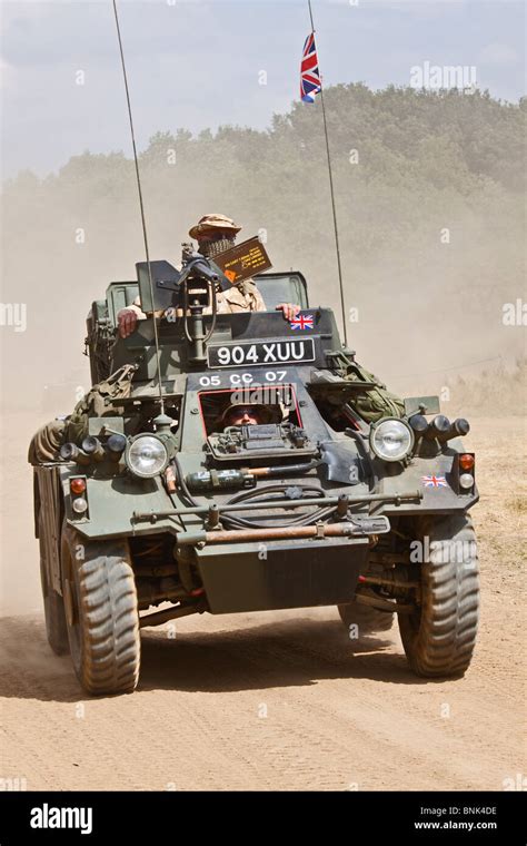 Army Scout Car Stock Photo Alamy