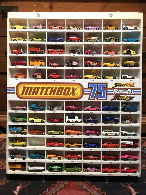 Matchbox Store Display Case With 76 Models Matchbox Superfast