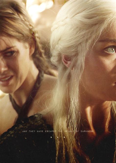 Daenerys Targaryen And Doreah Game Of Thrones Fan Art 32656313 Fanpop