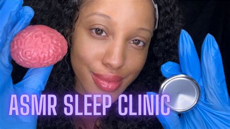 asmr sleep clinic for anxiety 💤 trigger assortment for sleep 😴 youtube