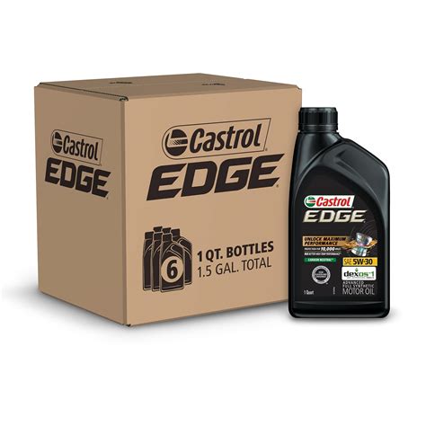 Buy Castrol 06248 Edge 5w 30 Advanced Full Synthetic Motor Oil 1 Quart