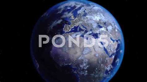 Earth Zoom Out Of Uk Stock Footage Hd Youtube