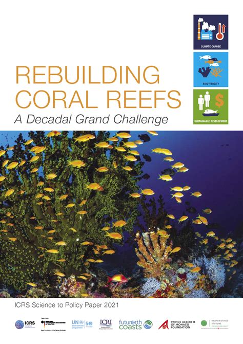 Rebuilding Coral Reefs Grand Challenge International Coral Reef Society