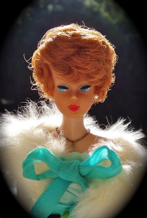 Vintage Barbie Redheadtitian Side Part Bubble Cutbubblecut In
