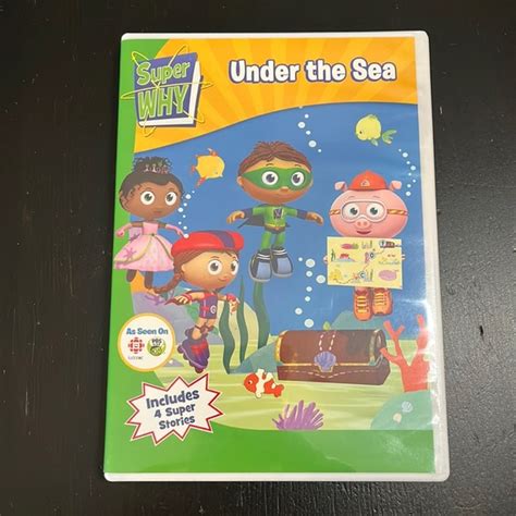 Phase4films Other Super Why Under The Sea Dvd 9 Minutes Poshmark