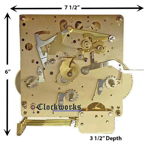1050 1051 Series Hermle Clock Movements Clockworks