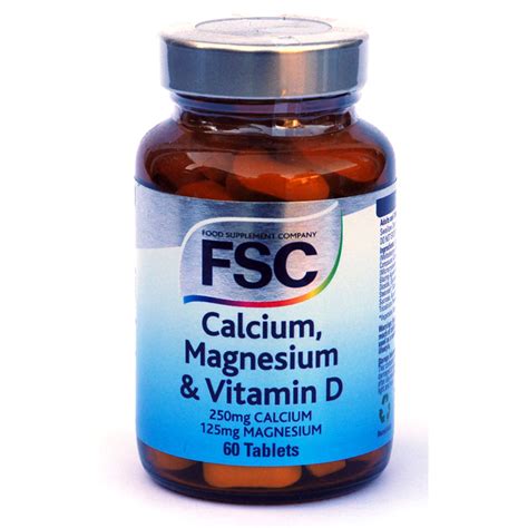 Physiology of calcium, phosphate, magnesium and vitamin d. FSC Calcium, Magnesium & Vitamin D 60 Tablets | eBay