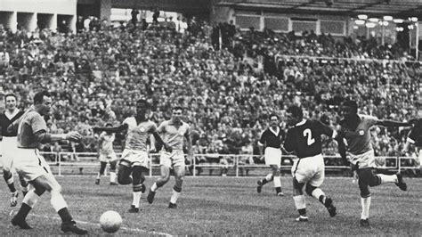 Brazil 1 Wales 0 In 1958 In Gothenburg 17 Year Old Pele Scores The