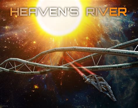 Heavens River Cover Style Illustration Rbobiverse