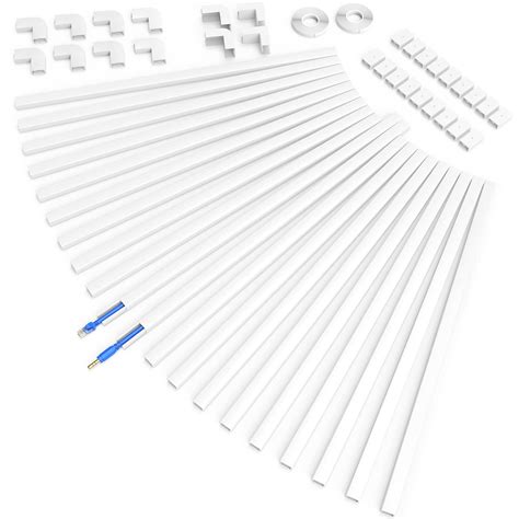 Buy 314'' Cord Cover, Cord Hider Wall, One-Cord Cable Raceway, PVC