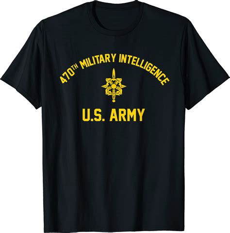 470th Military Intelligence Brigade T Shirt Clothing