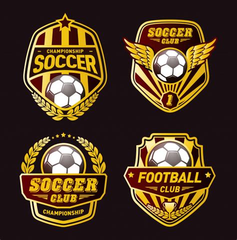 Check out logo footballs on top10answers.com. Set of football logo design templates | Premium Vector