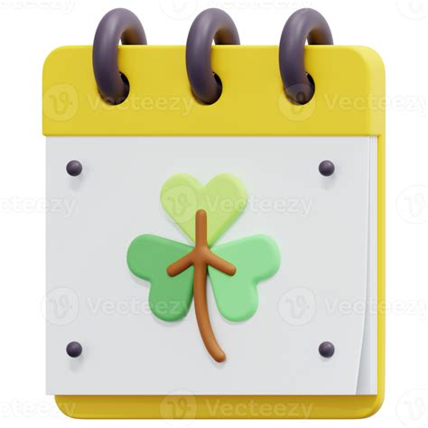 Calendar 3d Render Icon Illustration 11650366 Png