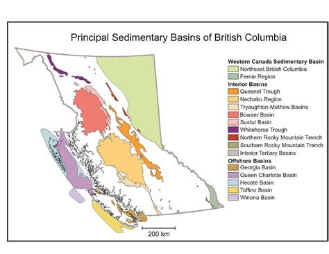 Petroleum Geology Province Of British Columbia