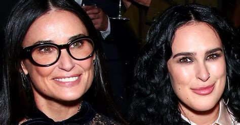 mother and daughter duo rumer willis and demi moore are mending their relationship
