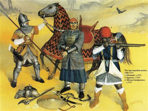 Mamluk Soldiers Early 16th Century Military Art Military History